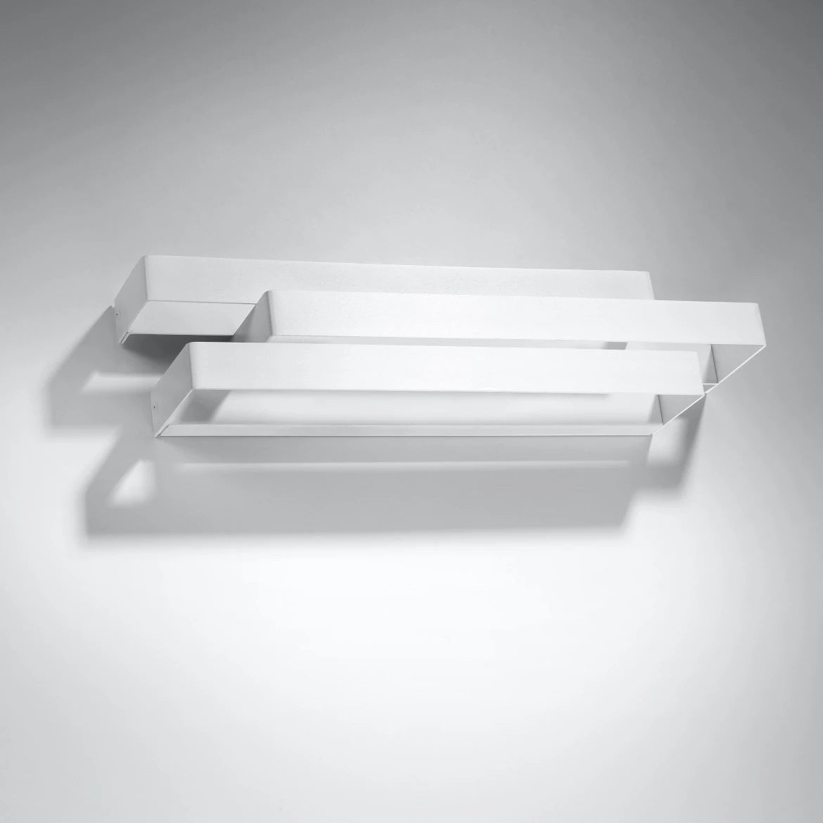 Zidna lampa Fire siva