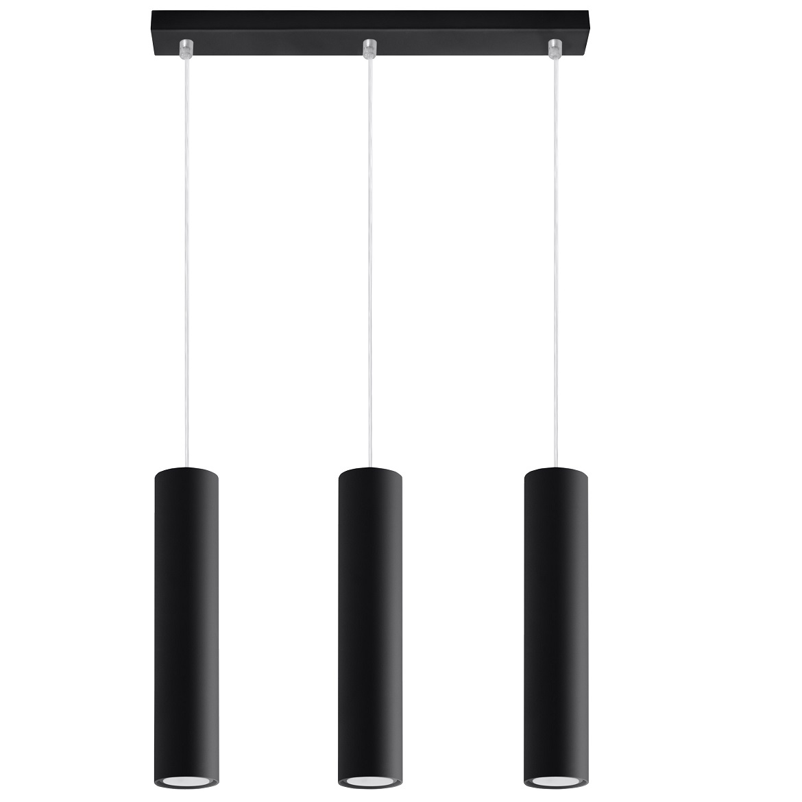 Viseca lampa Texas 3 crna