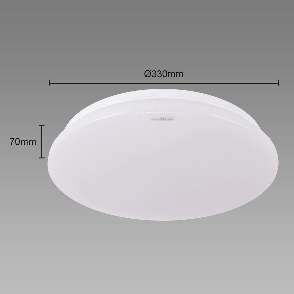 Plafonjera Urania LED 33cm bela
