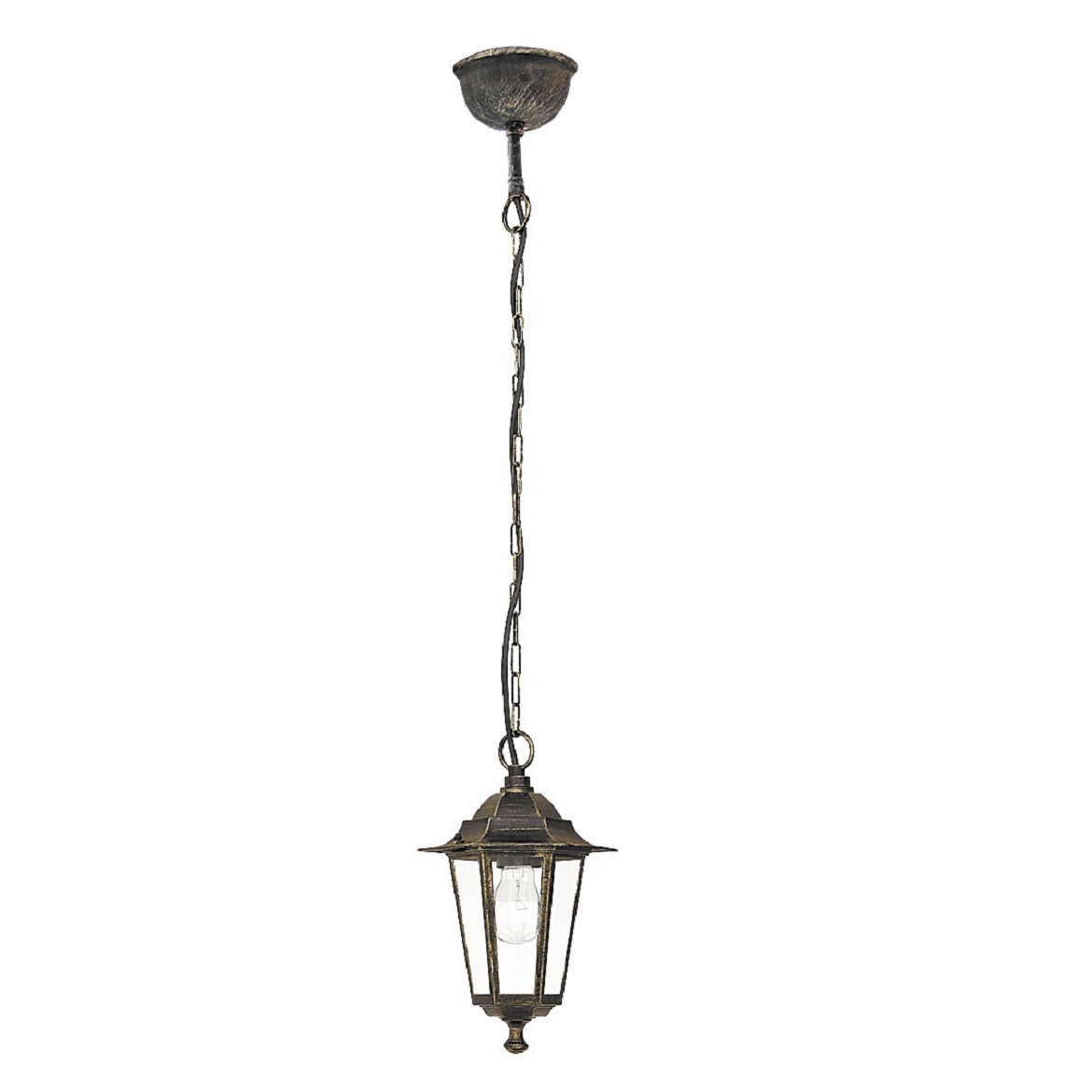 Spoljna viseca lampa Valence 21x95cm zlatna