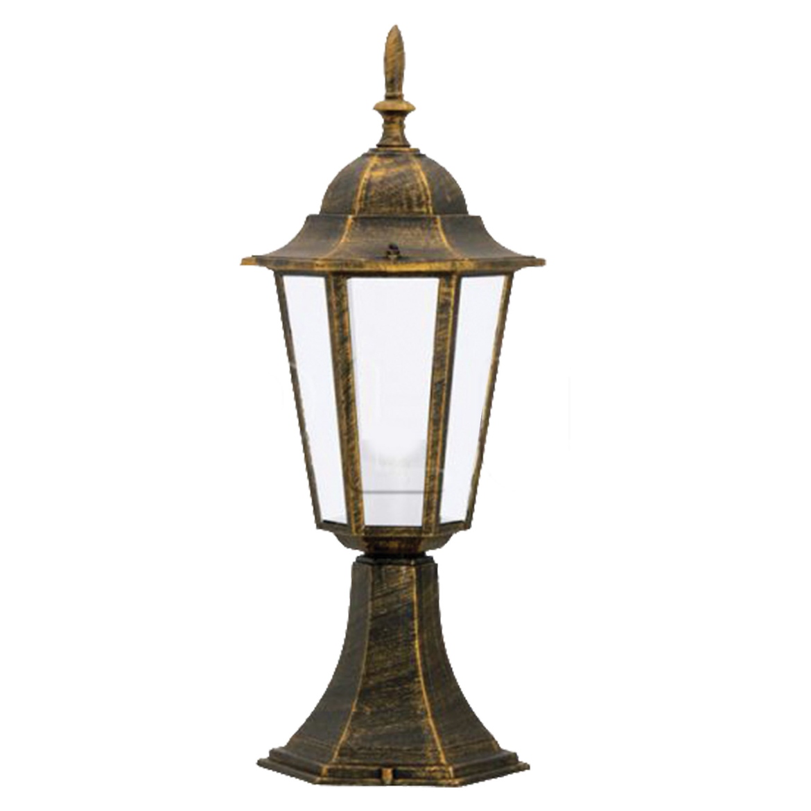 Vanjska podna lampa Liguria 42,5 cm boja patine