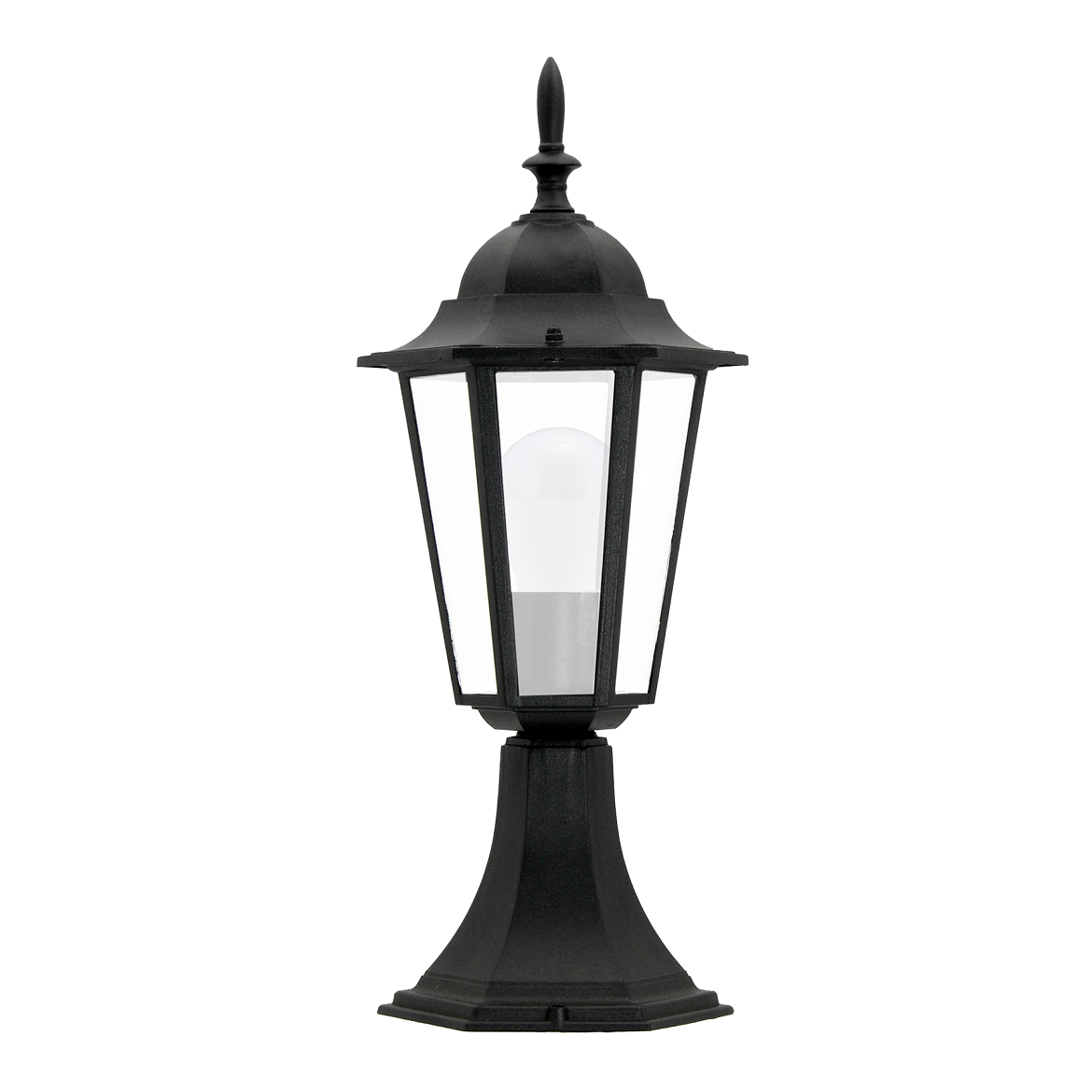 Vanjska podna lampa Liguria 42,5 cm crna