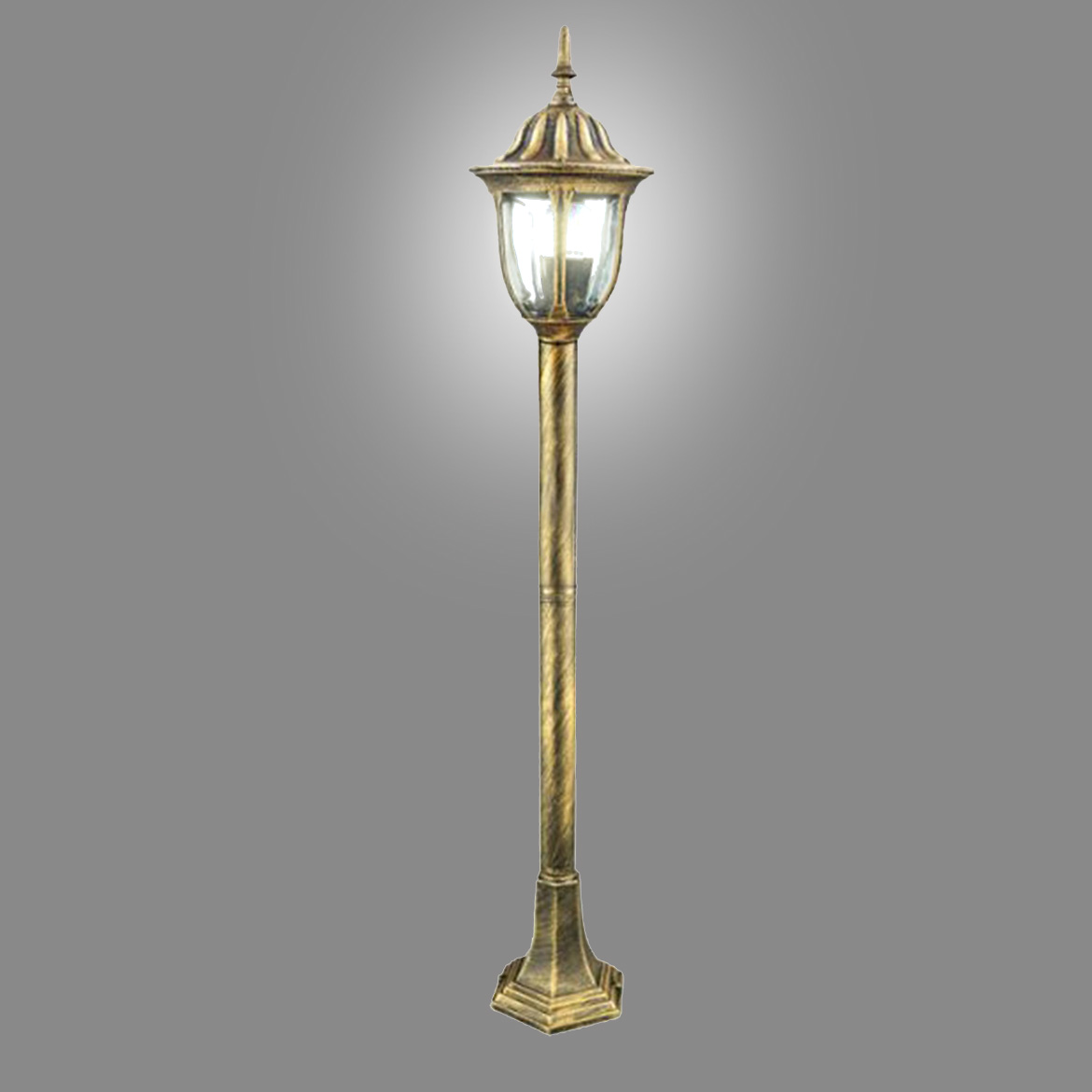 Spoljna podna lampa Florence 16,5x108cm zlatna