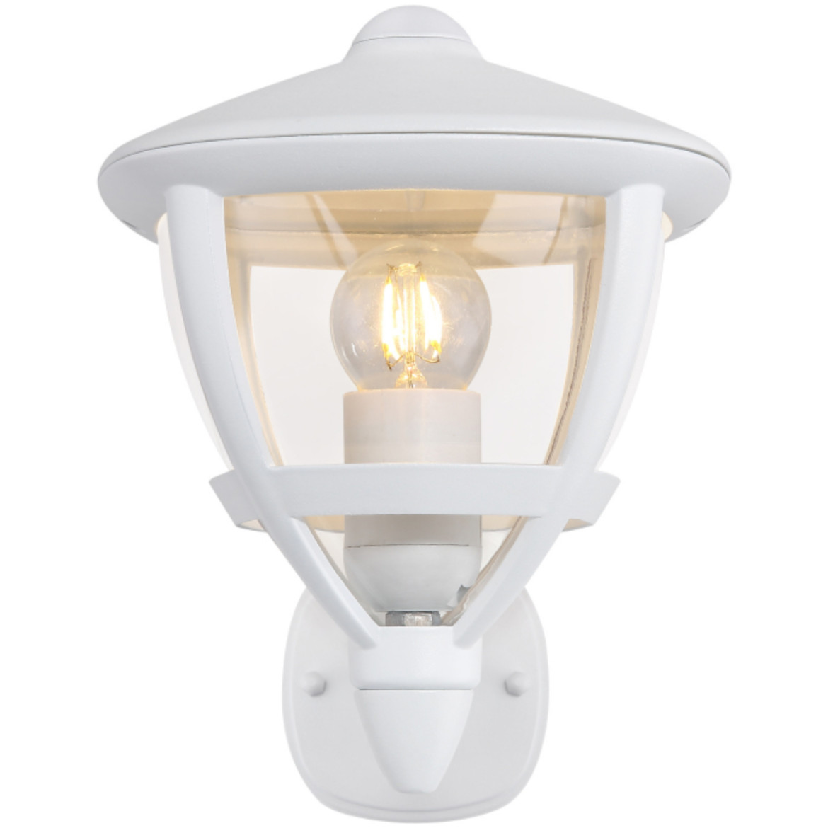 Spoljna zidna lampa Garden 17,5x23,5cm bela