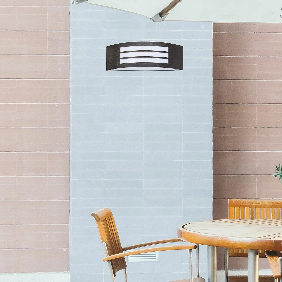 Spoljna zidna lampa Roma 10x31,8cm zlatna