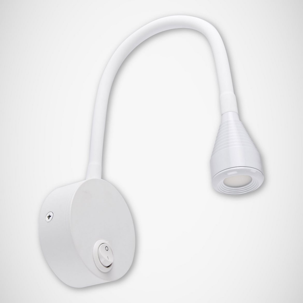 Zidna lampa Field LED bela