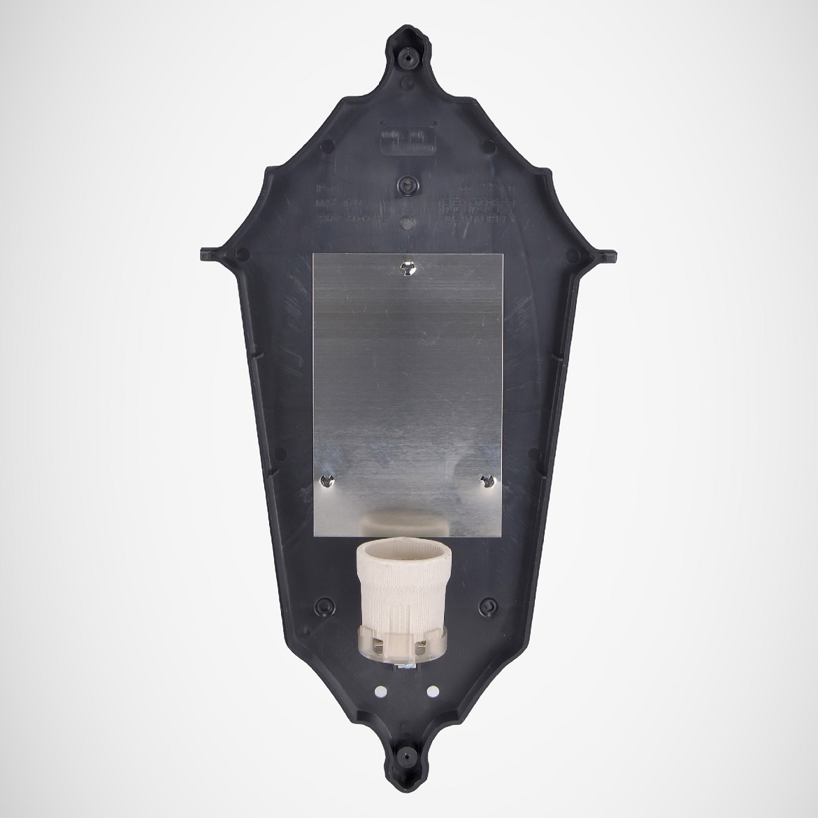 Spoljna zidna lampa Begony 18x33,6 crna