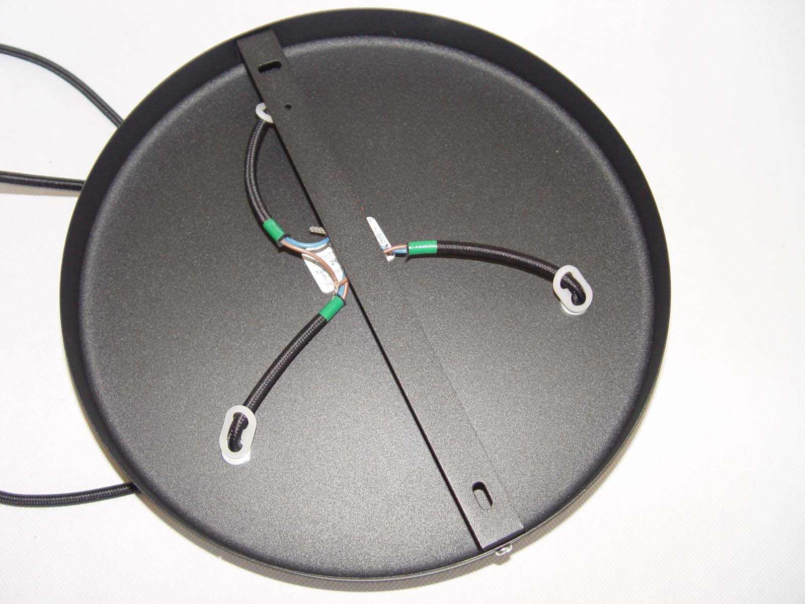 Viseca lampa Cage 3 50x75cm crna