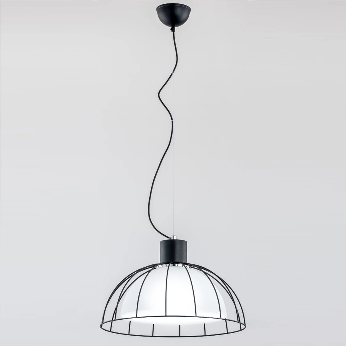 Viseca lampa Bonny crni