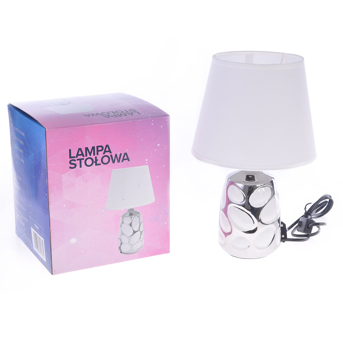 Stona lampa  Darius  bela