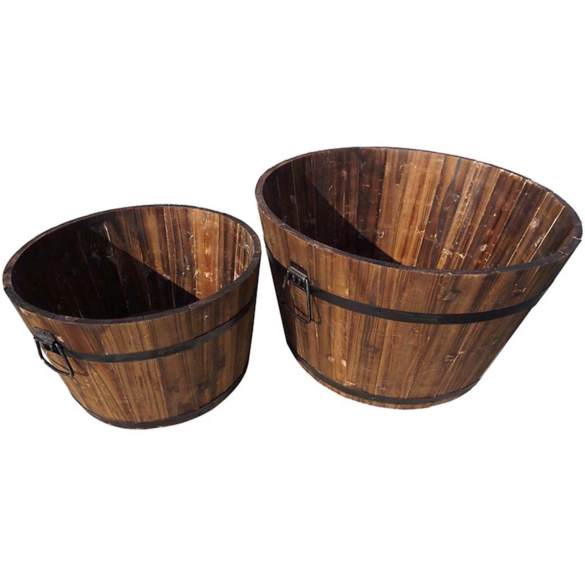 Drvena saksija Loaf 39x24 cm