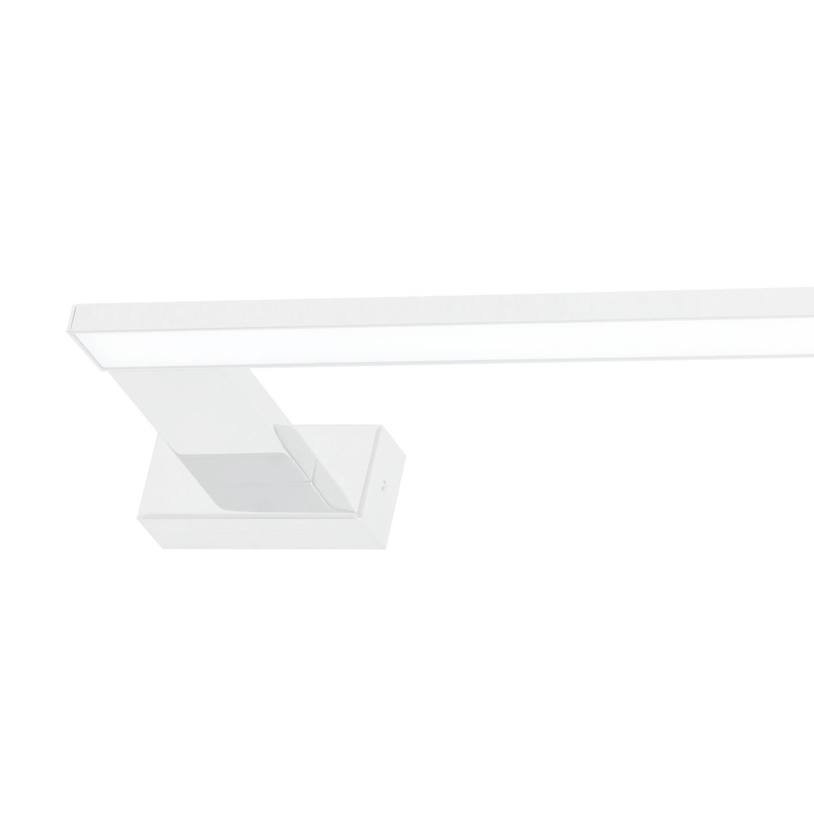 Zidna lampa Shine 45cm bela