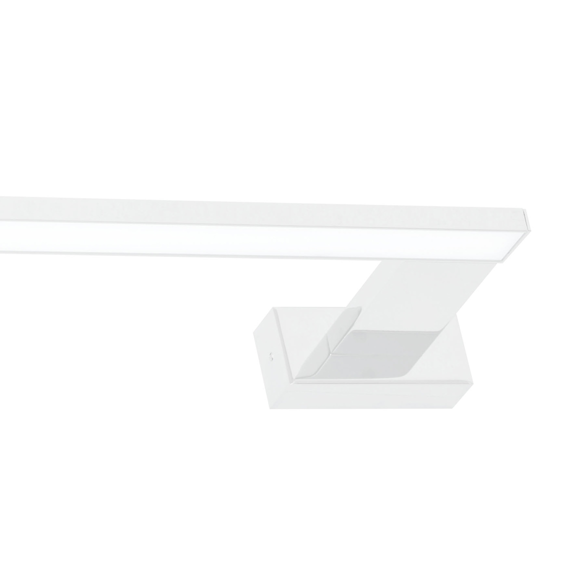 Zidna lampa Shine 45cm bela