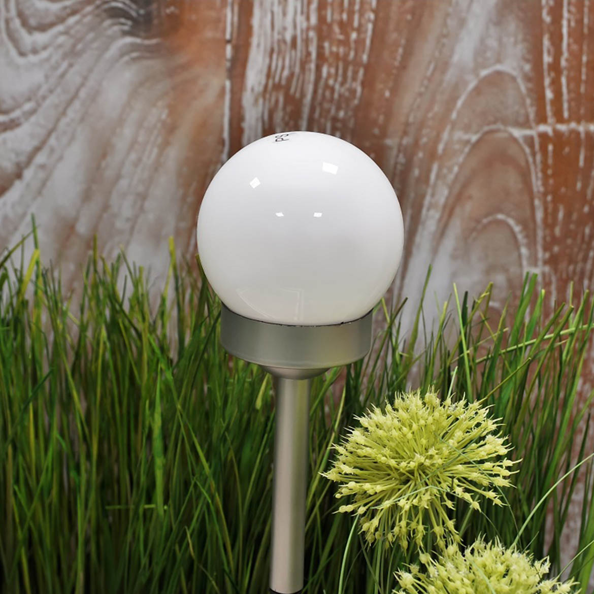Solarna lampa White sphere LED