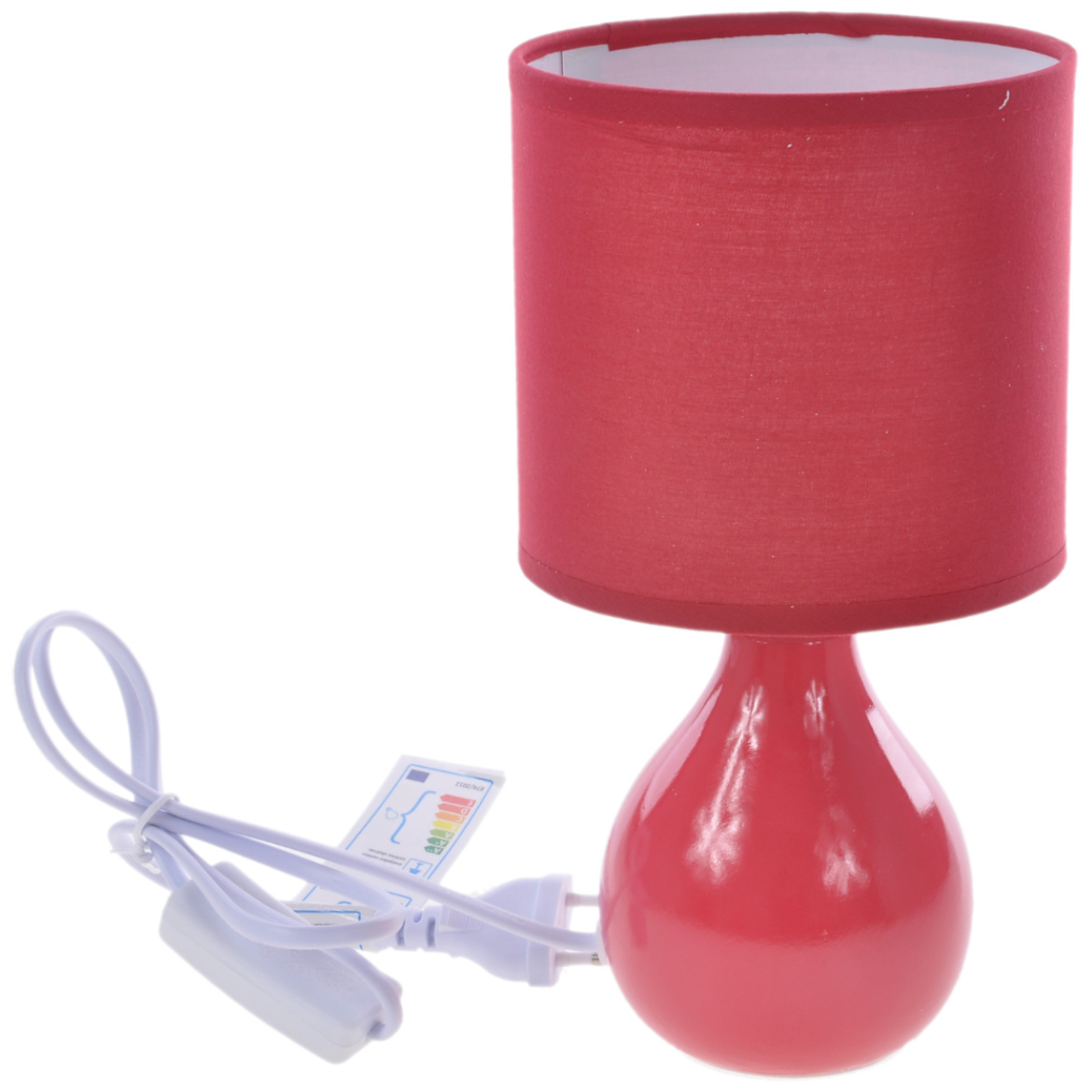 Stolna svjetiljka Suz crvena