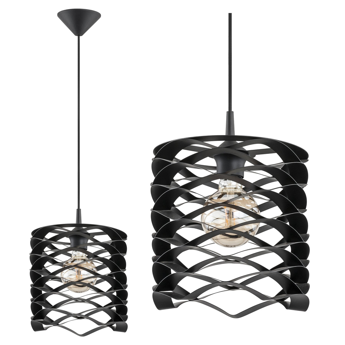 Viseca lampa Spike 25x85cm
