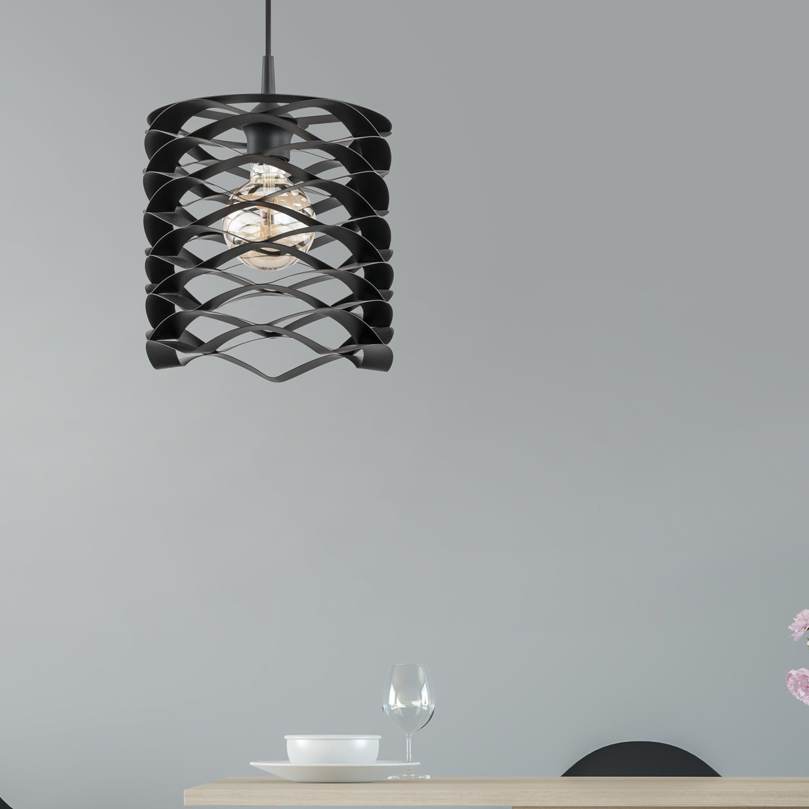 Viseca lampa Spike 25x85cm