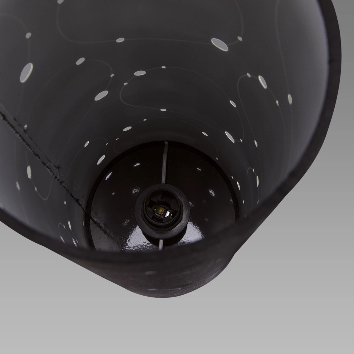 Stona lampa  Larysa 13x38cm crna