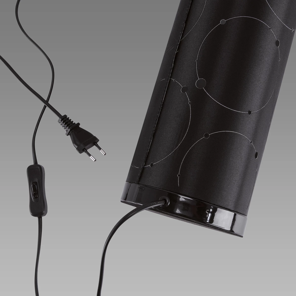 Stona lampa  Larysa 13x38cm crna