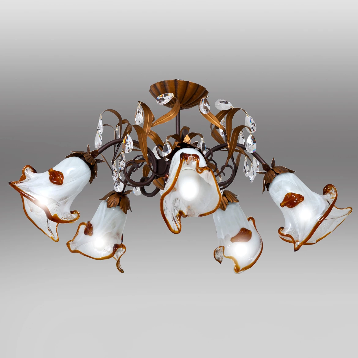 Plafonjera Katia 5 braon