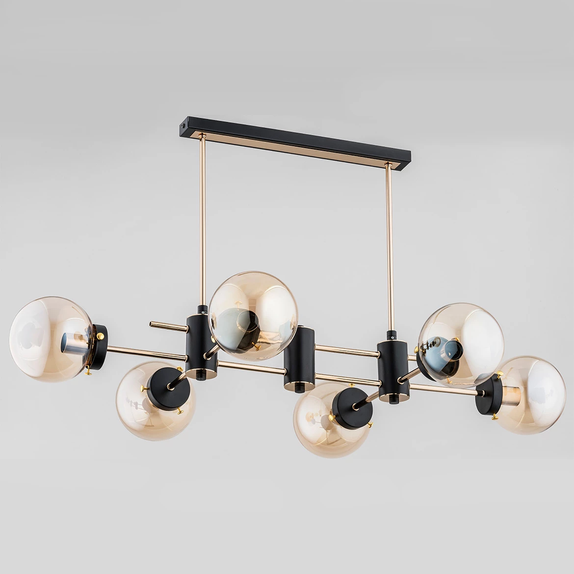 Viseća lampa Linio Sola crna