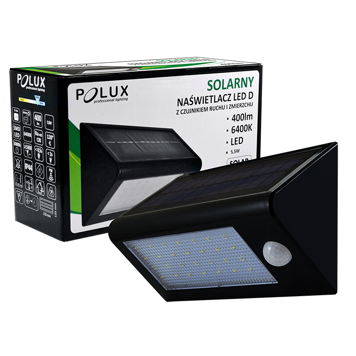 Solarna lampa Box 21x12,5cm