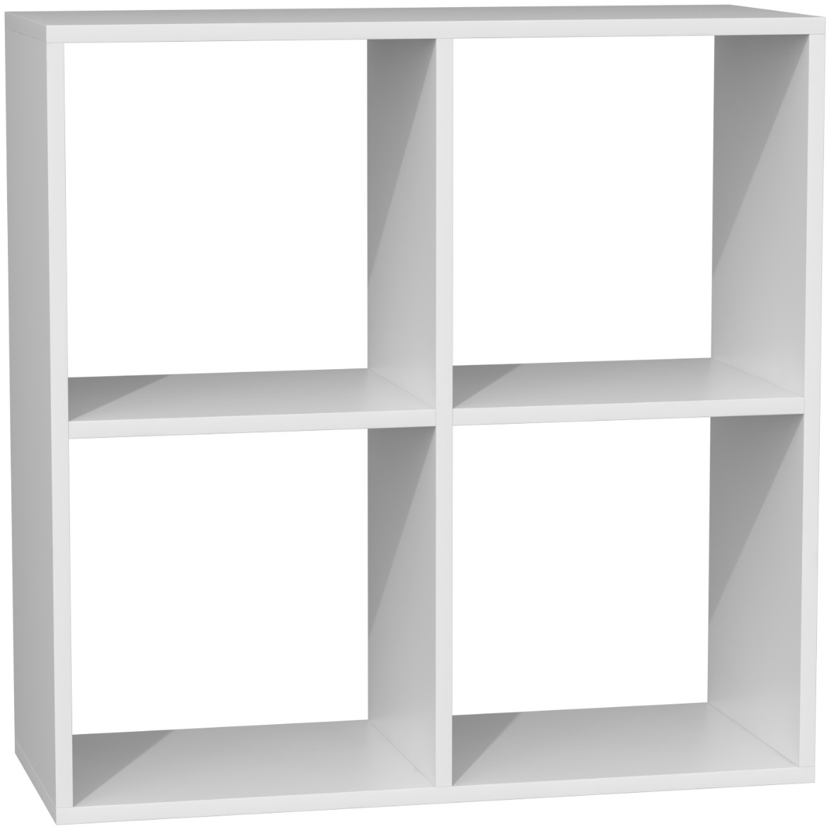 Polica 4 Malax 74x30x75 bela