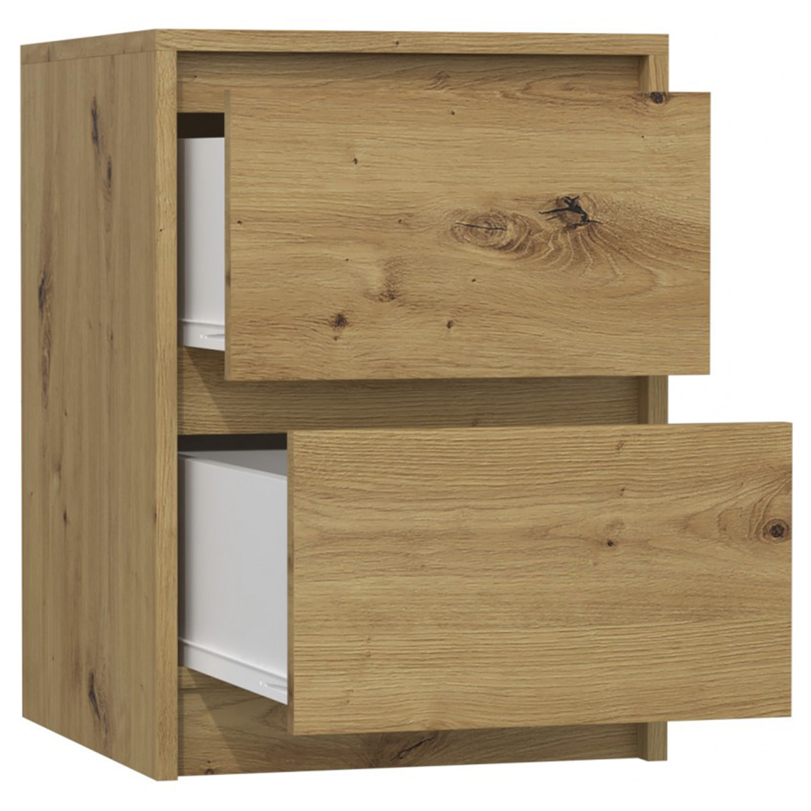 Karo nocni ormaric 2 fioke 40x43x55 hrast