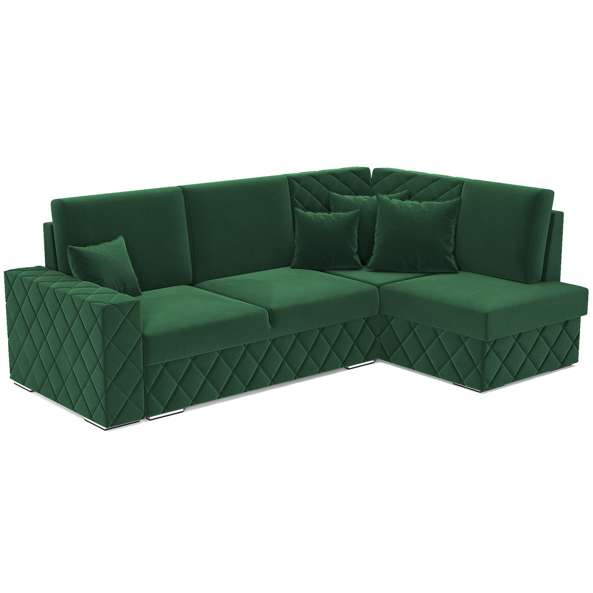 Kutna sofa na razvlacenje Gusto Monolith 37 desna strana