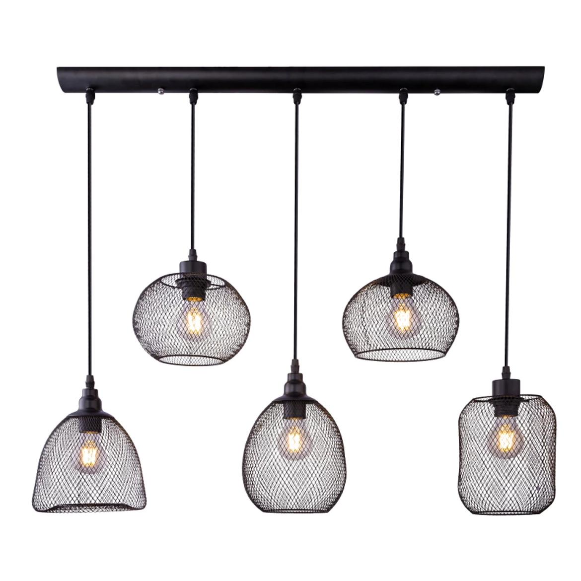 Viseca lampa Anya 5 crna