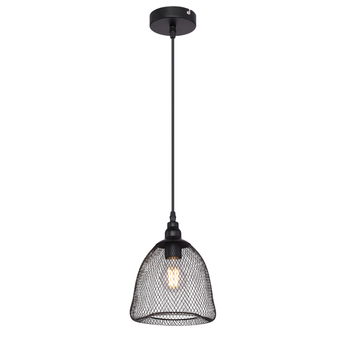 Viseca lampa Anya 18.5cm crna