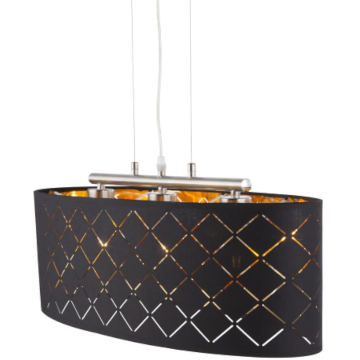 Viseca lampa Kidal 25x140cm zlatna