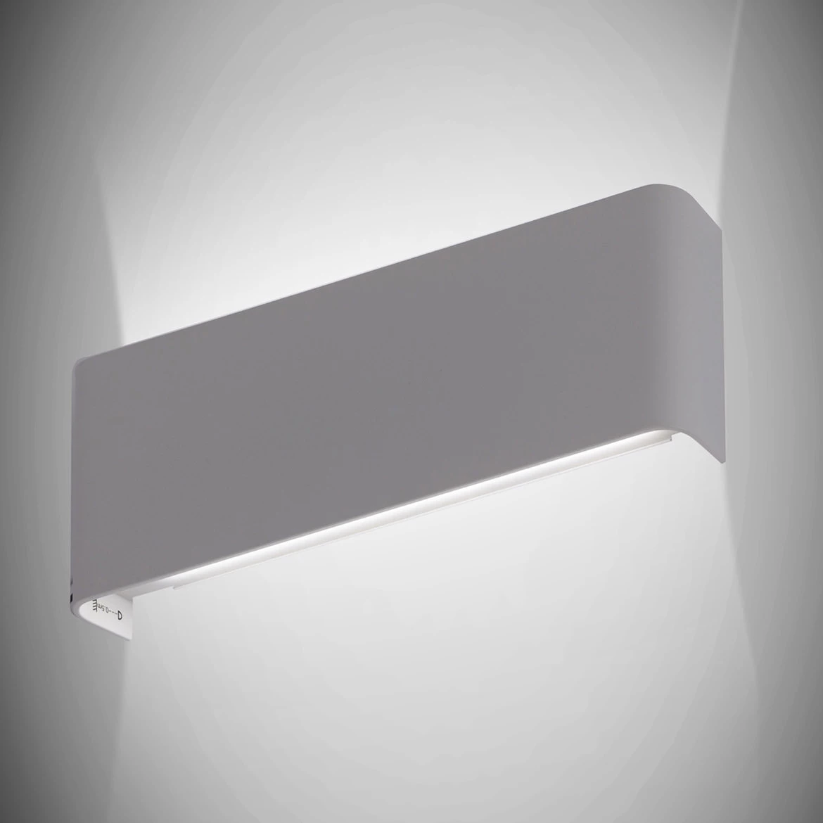 Zidna lampa Zelda LED bela