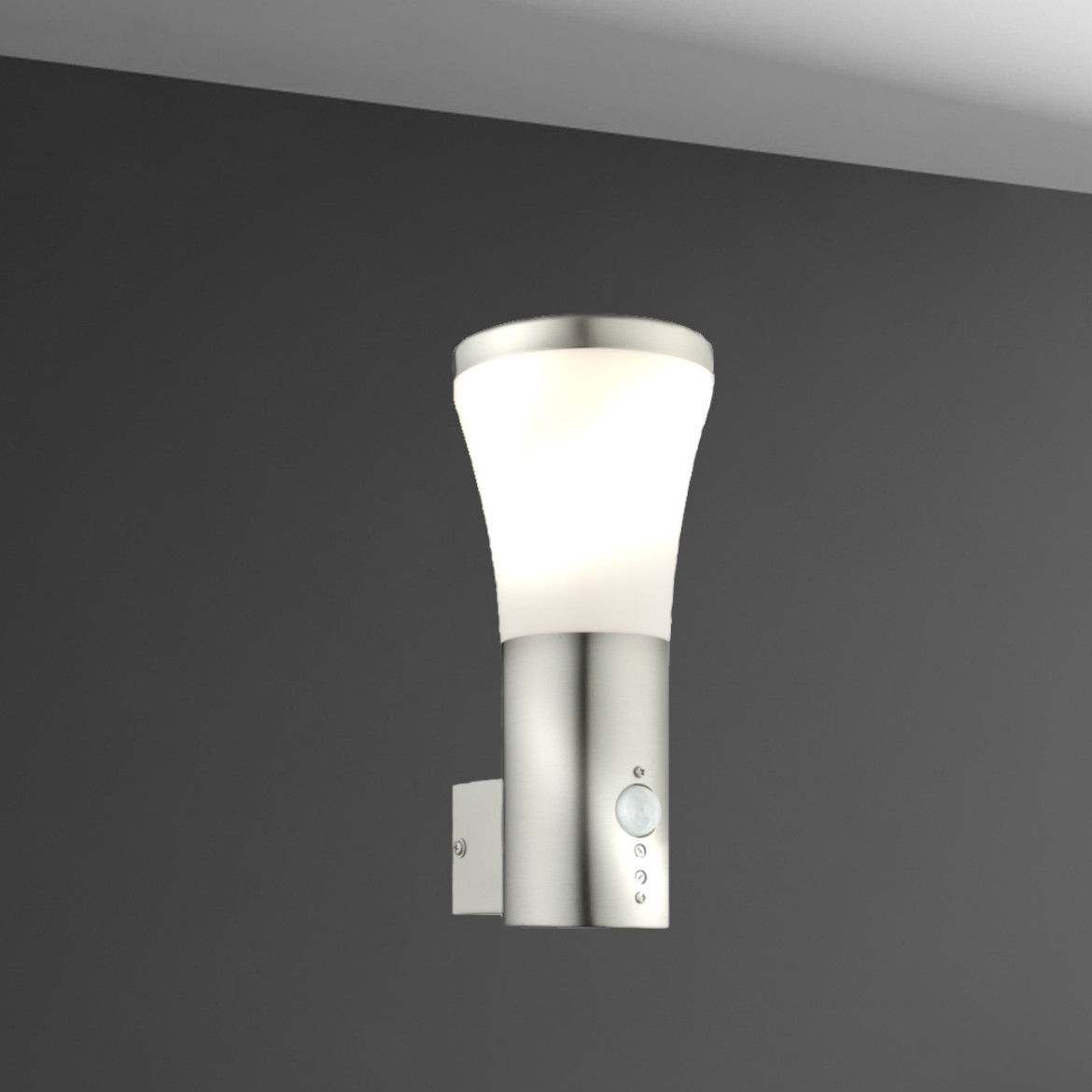Zidna vanjska svjetiljka Alido senzor LED