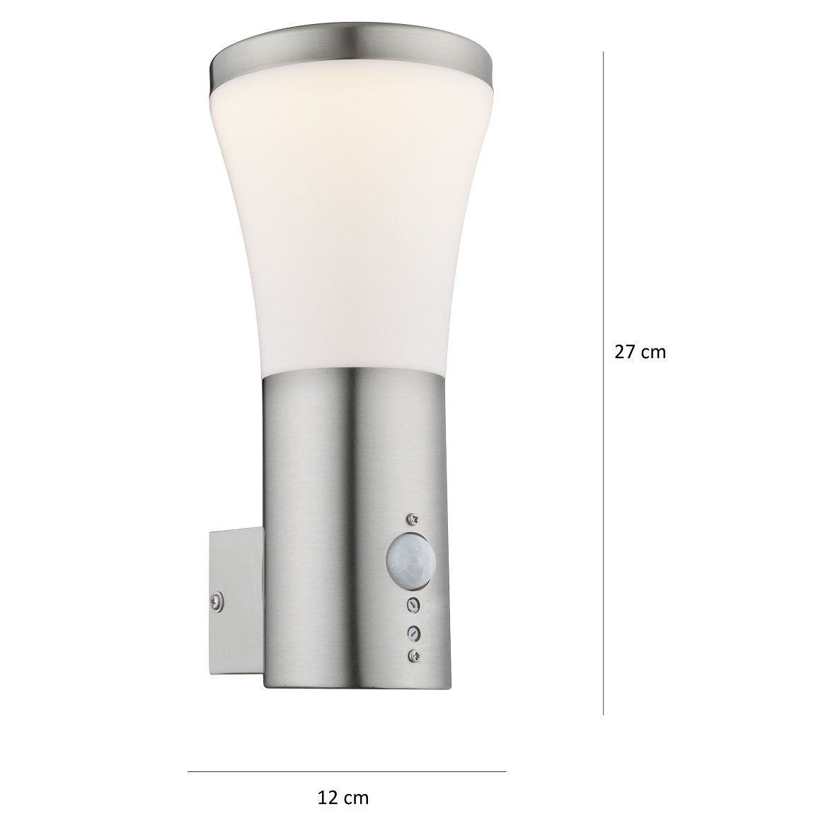 Zidna vanjska svjetiljka Alido senzor LED