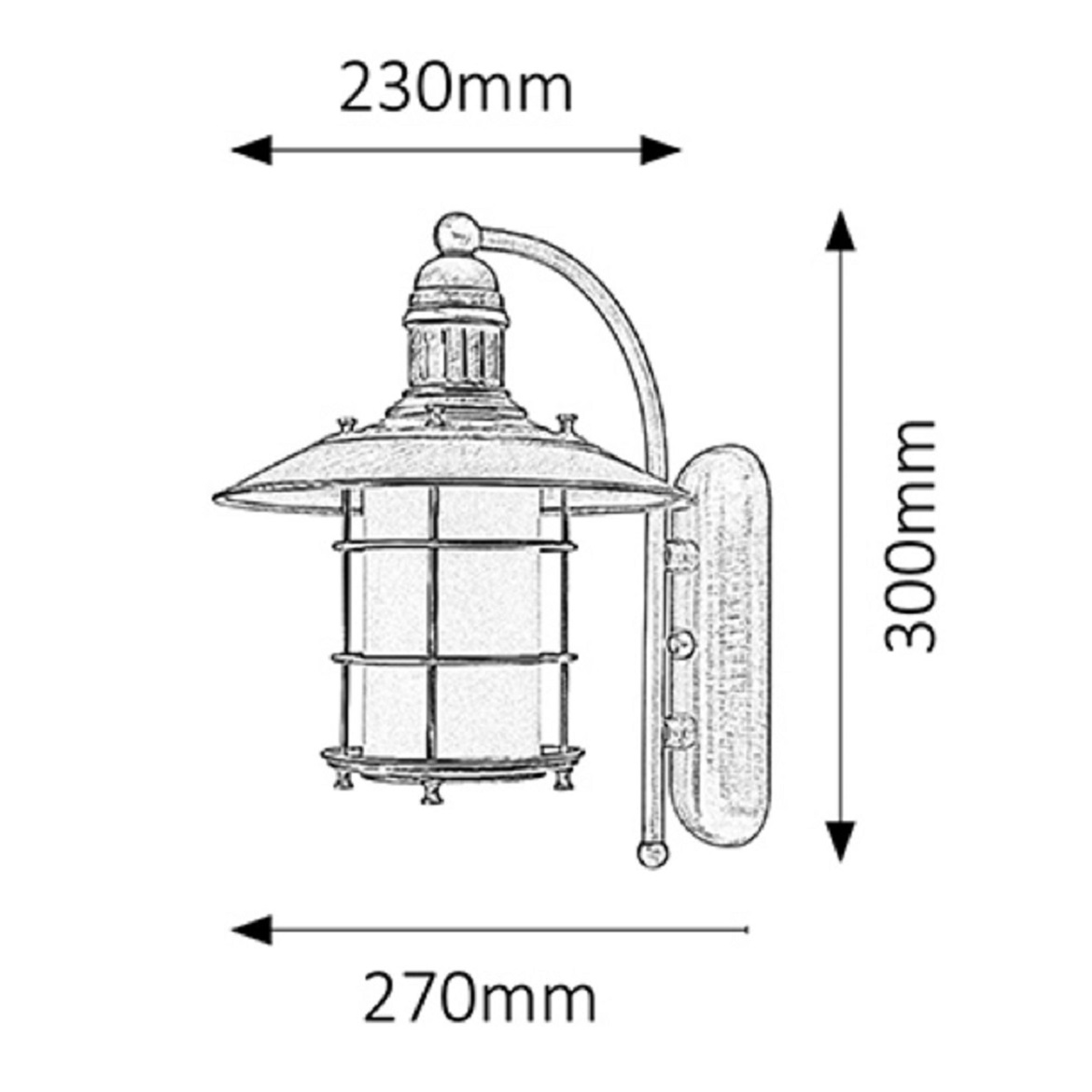 Zidna lampa Sudan