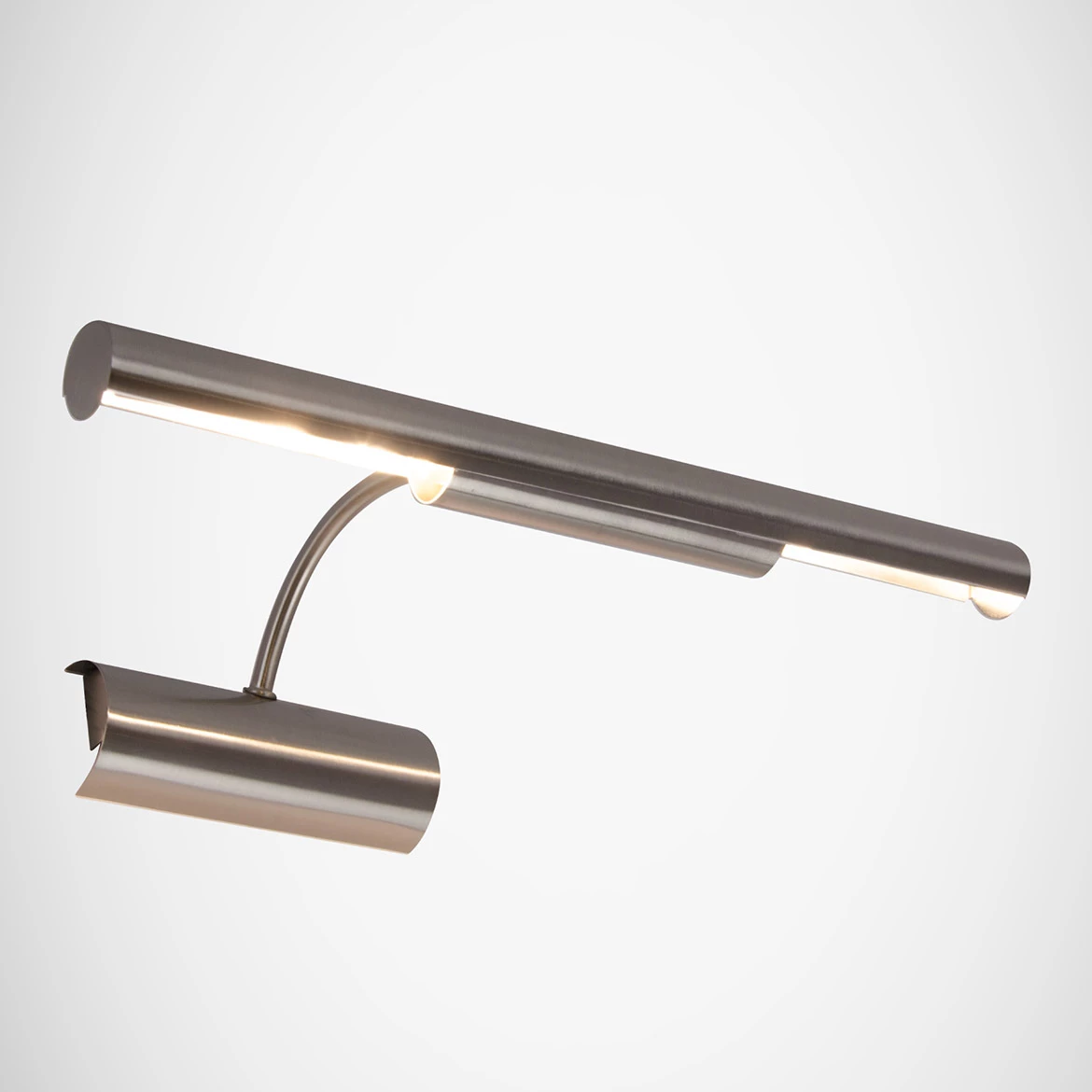 Zidna lampa Elegant siva mat