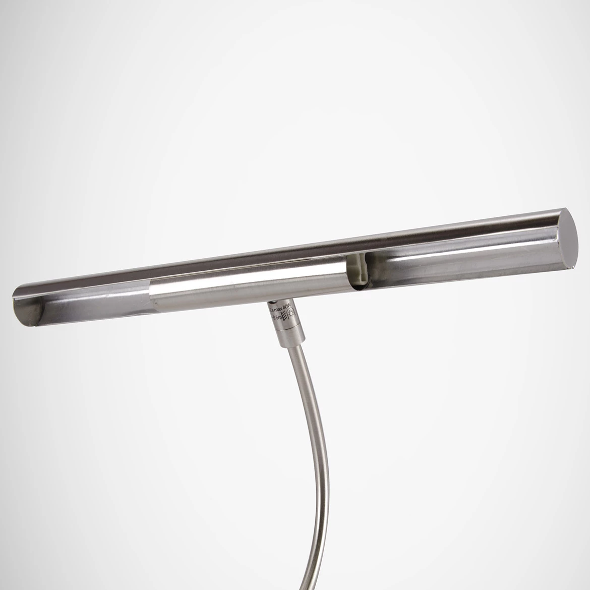 Zidna lampa Elegant siva mat