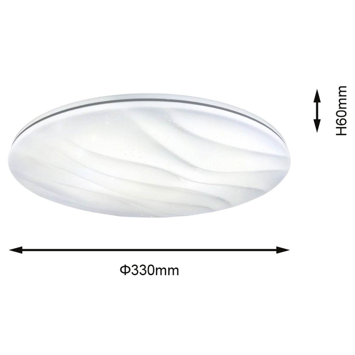 Plafonjera Wave Sky LED 15W