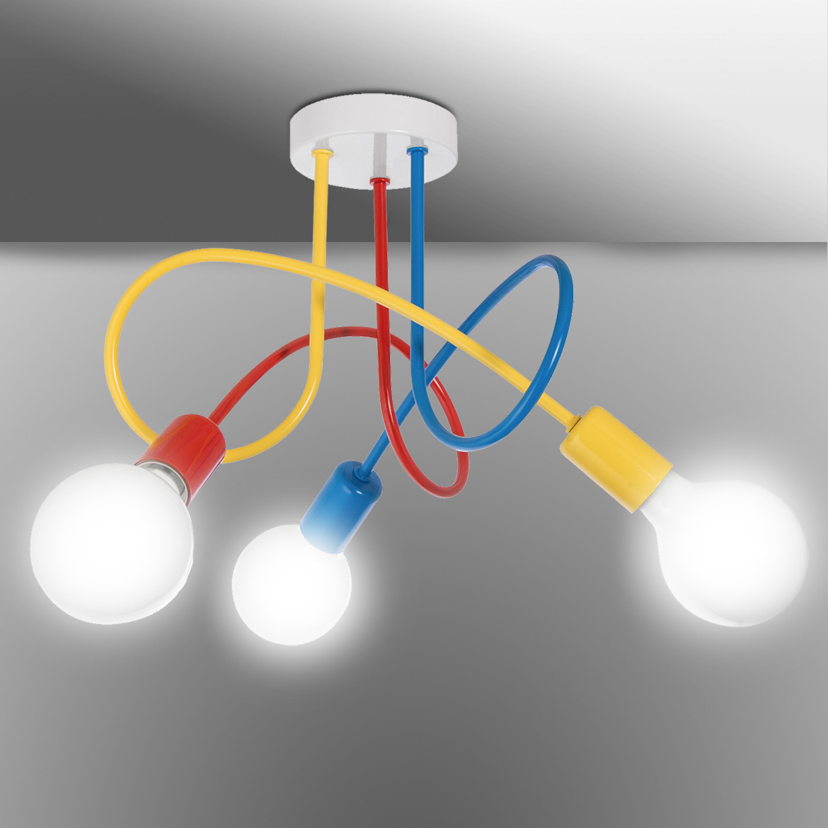 Stropna svjetiljka Loop 3