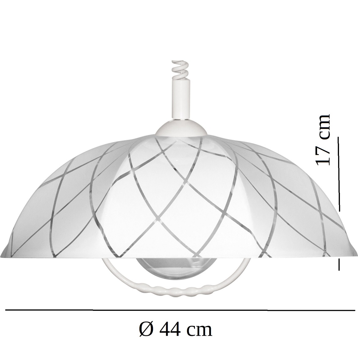 Viseca lampa Trewos Cobweb