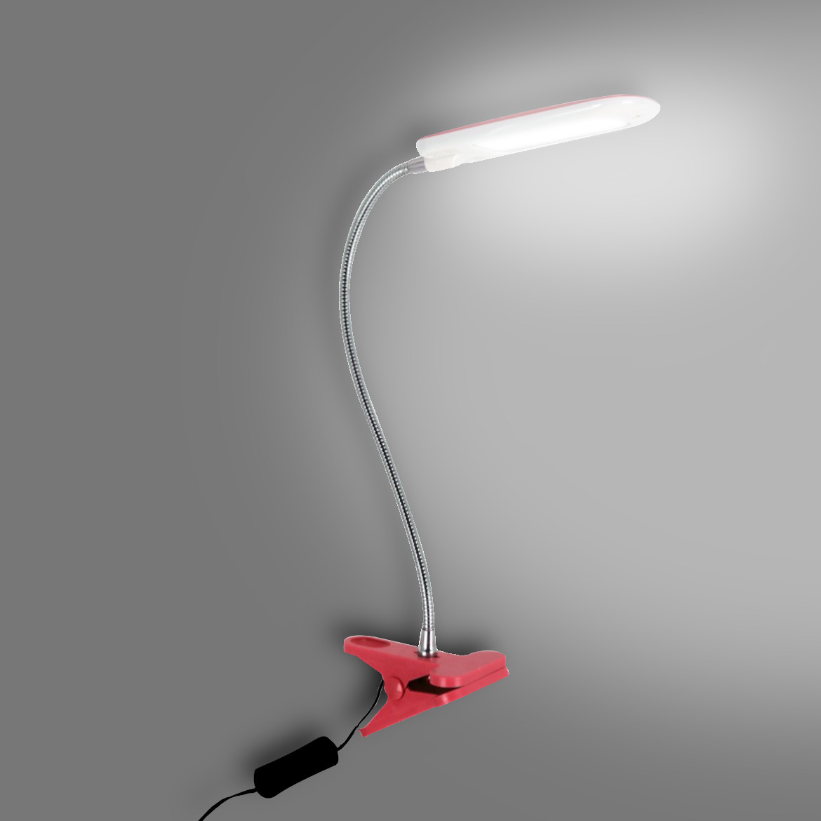 Stona lampa  Dori LED crvena