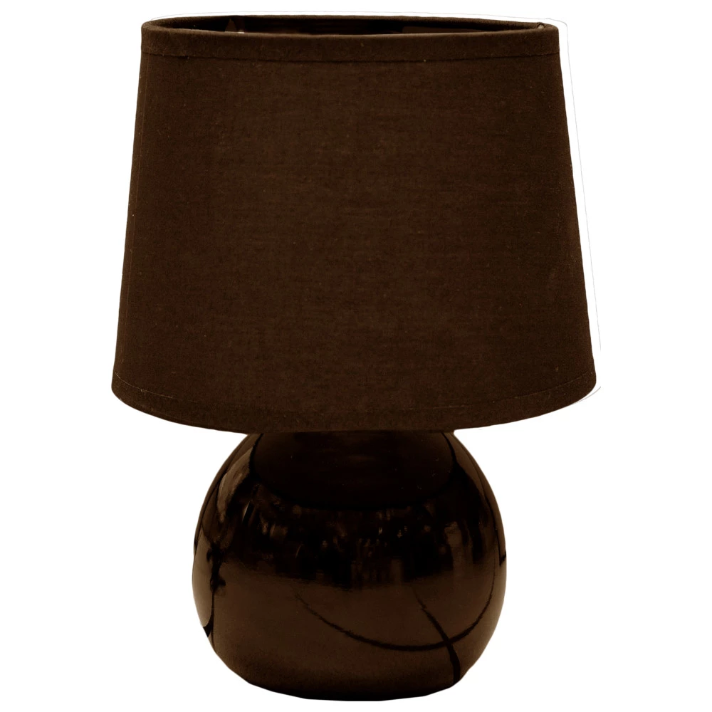 Stona lampa  Color braon