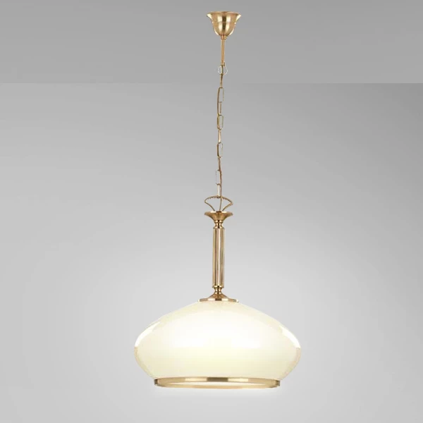 Viseca lampa Astoria zlatna