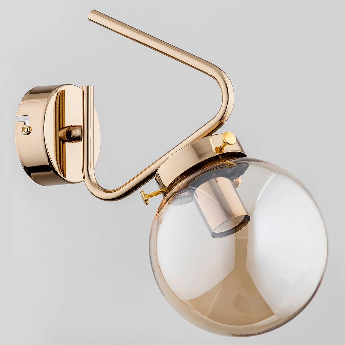 Zidna lampa Barsum zlatna