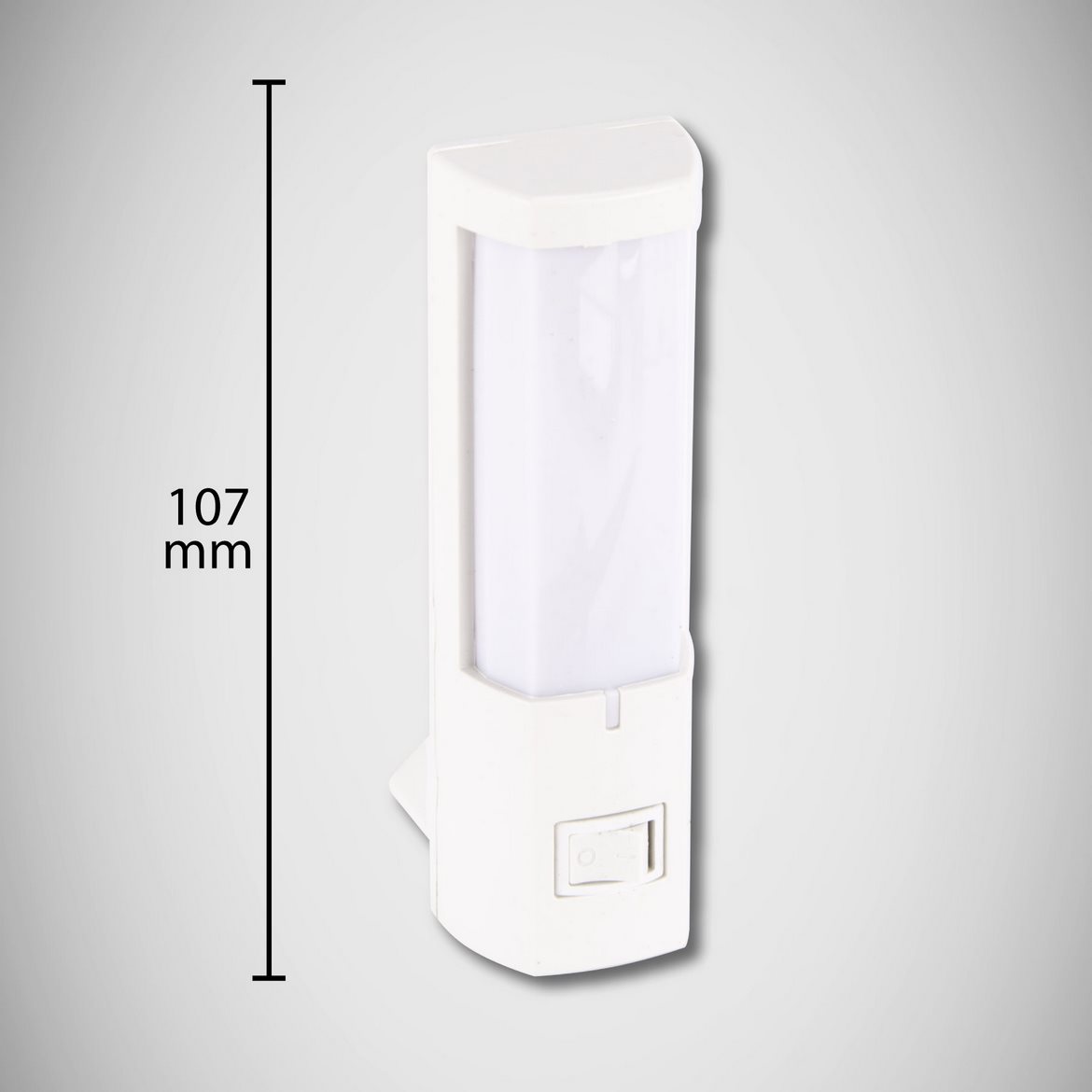 Zidna lampa za uticnicu Zitta LED bela