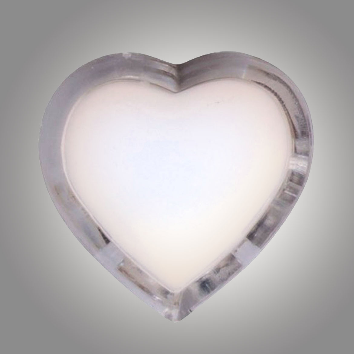 Zidna svjetiljka za uticnicu Heart LED bijela