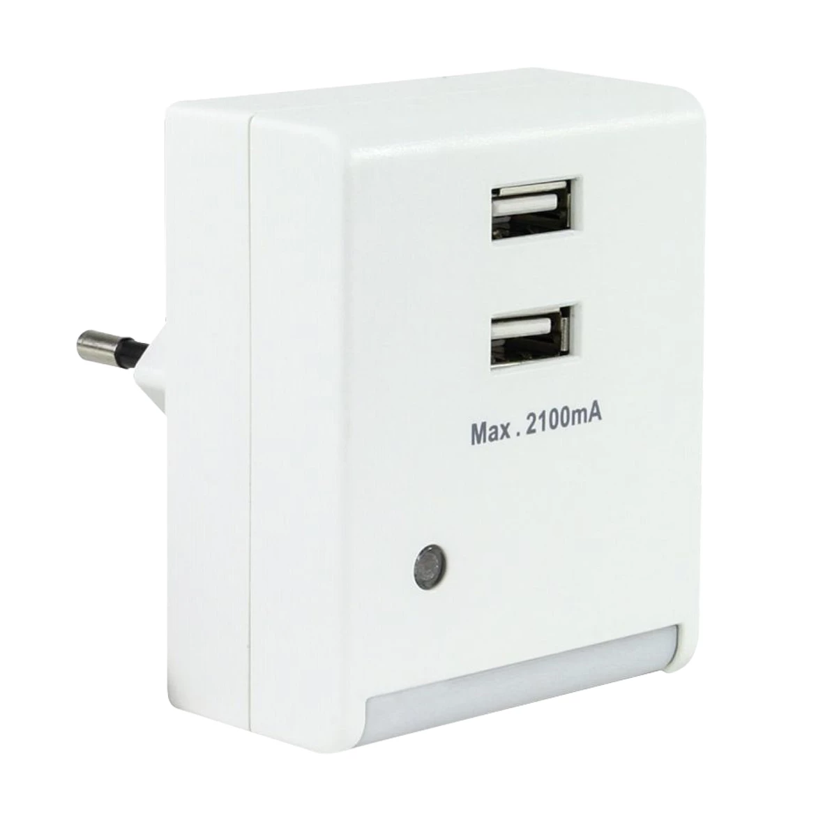 Zidna nocna lampa Chris LED sa senzorom i 2 USB prikljucka