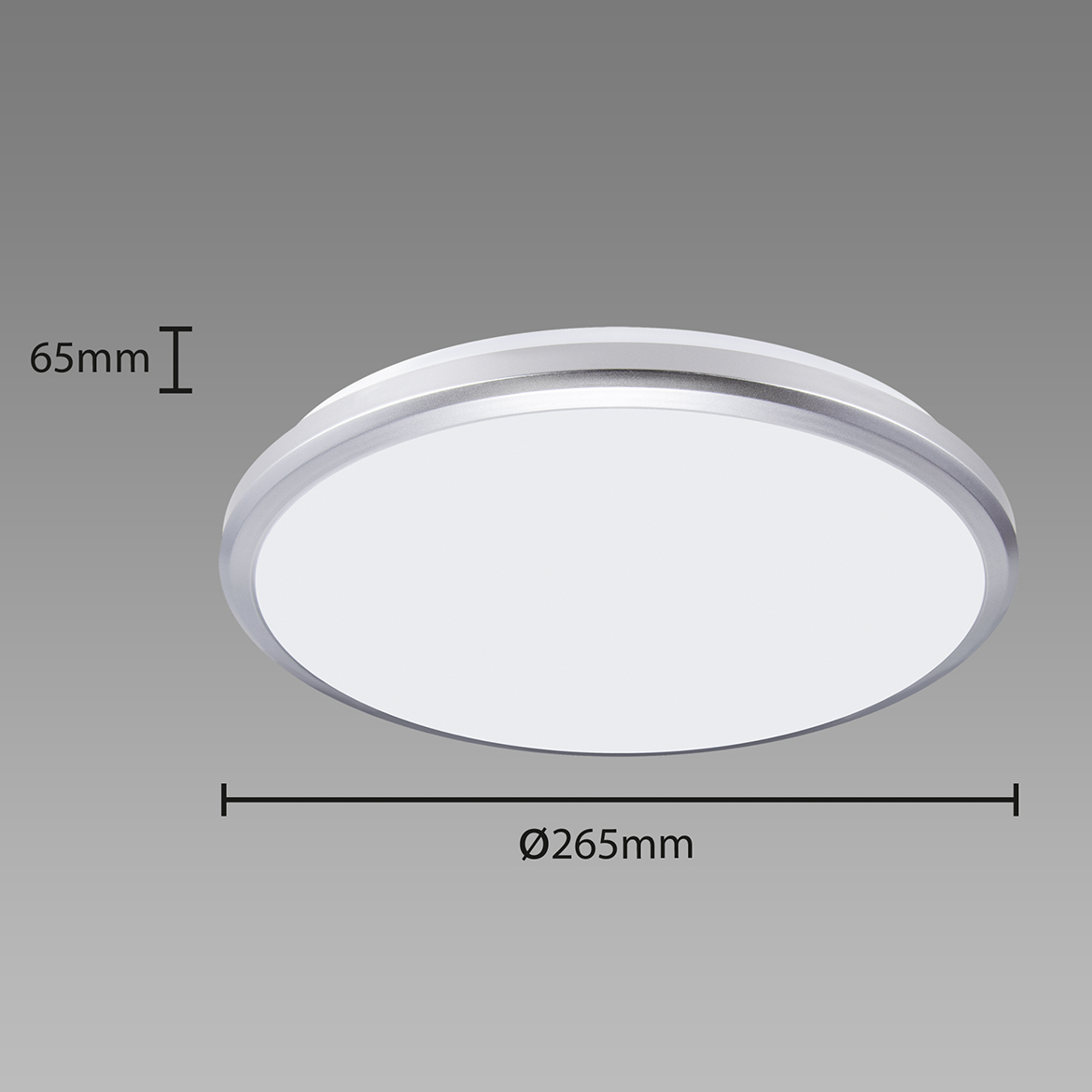Plafonjera Silver LED 18W 26,5cm