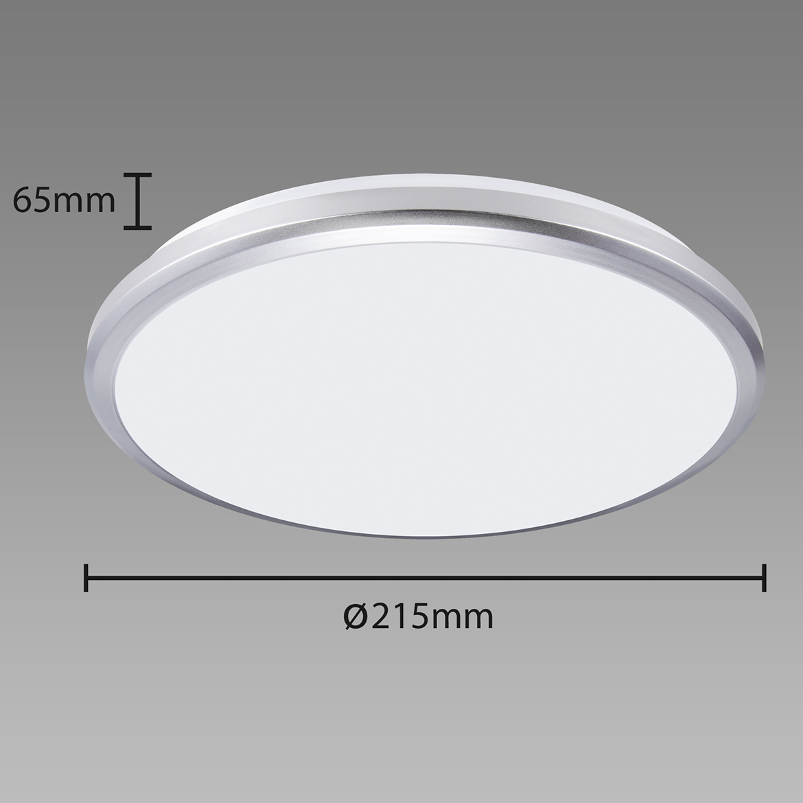 Plafonjera Silver LED 12W 21,5cm